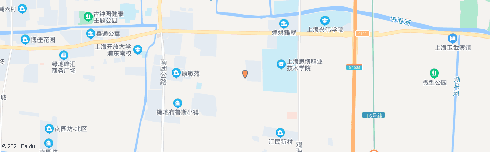 上海川南奉公路川协路(招呼站)_公交站地图_上海公交_妙搜公交查询2024