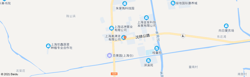 上海沈砖公路沈巷_公交站地图_上海公交_妙搜公交查询2024