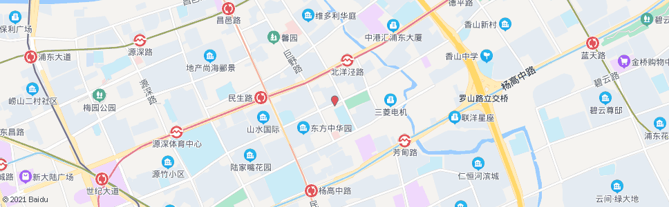 上海羽山路苗圃路_公交站地图_上海公交_妙搜公交查询2024