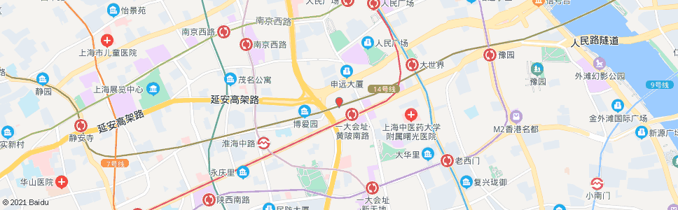 上海淡水路金陵西路_公交站地图_上海公交_妙搜公交查询2024