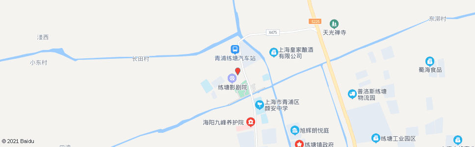 上海老朱枫公路练新路_公交站地图_上海公交_妙搜公交查询2024