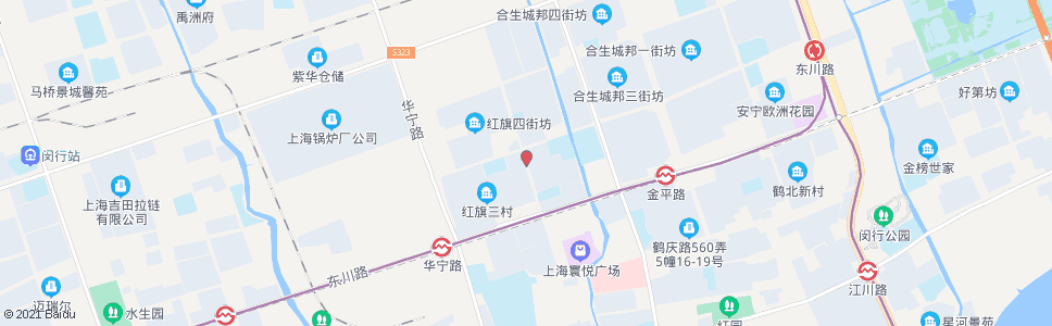 上海碧江路景谷路(红旗新村)_公交站地图_上海公交_妙搜公交查询2024