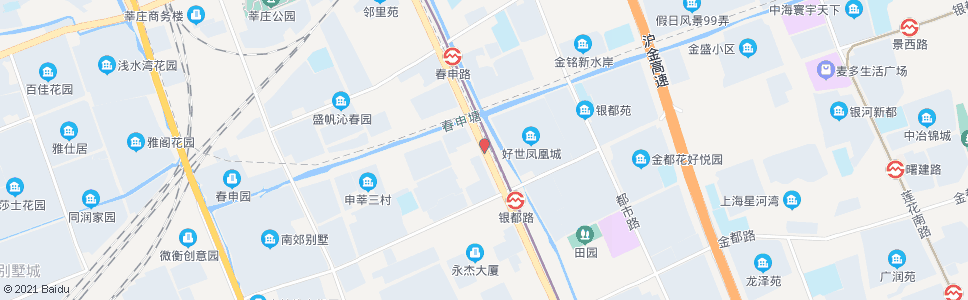 上海沪闵路申北路_公交站地图_上海公交_妙搜公交查询2024