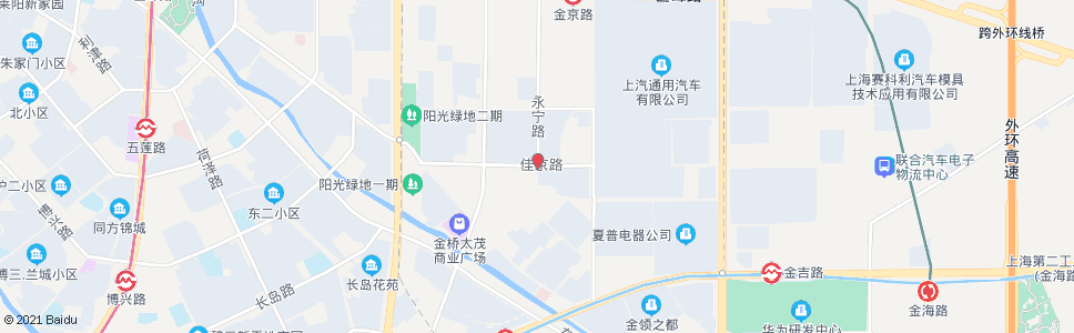 上海佳京路永宁路_公交站地图_上海公交_妙搜公交查询2025