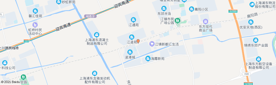 上海晨阳西路江绣路_公交站地图_上海公交_妙搜公交查询2024