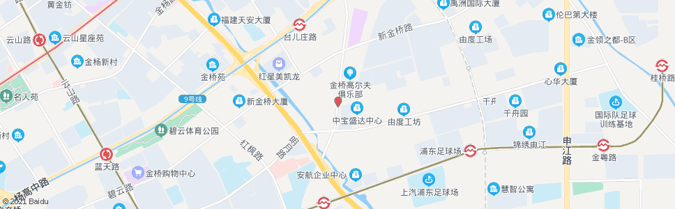 上海云桥路金藏路_公交站地图_上海公交_妙搜公交查询2024