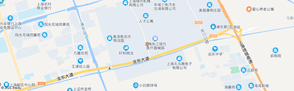 上海瑞庆路顾江路(张江东区)_公交站地图_上海公交_妙搜公交查询2024