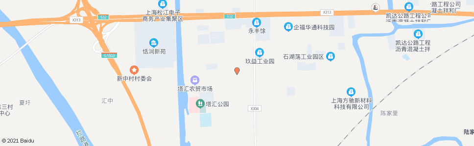 上海贵南路唐明路_公交站地图_上海公交_妙搜公交查询2024