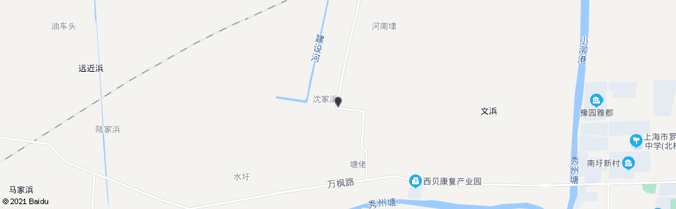 上海老朱枫公路徐练村(招呼站)_公交站地图_上海公交_妙搜公交查询2024