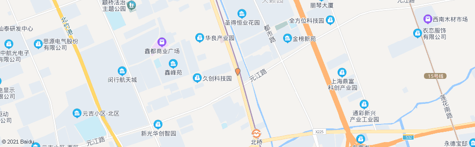 上海沪闵路元江路_公交站地图_上海公交_妙搜公交查询2024