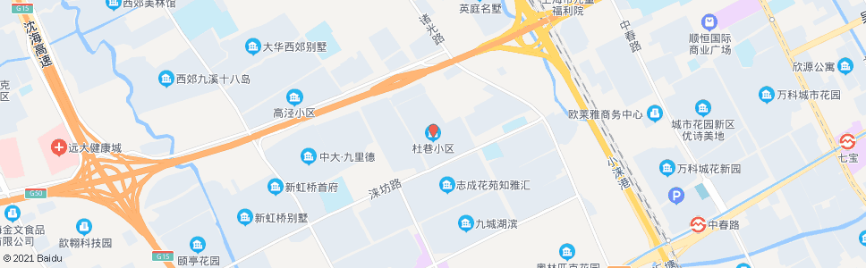 上海涞坊路杜巷小区(招呼站)_公交站地图_上海公交_妙搜公交查询2024