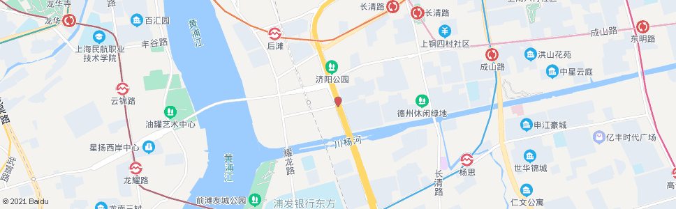 上海德州路济阳路_公交站地图_上海公交_妙搜公交查询2024