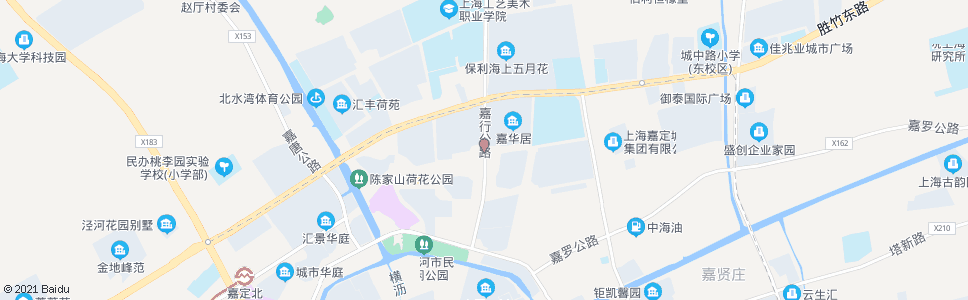 上海嘉行公路平城路_公交站地图_上海公交_妙搜公交查询2024