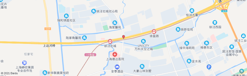 上海徐乐北路崧泽大道_公交站地图_上海公交_妙搜公交查询2024