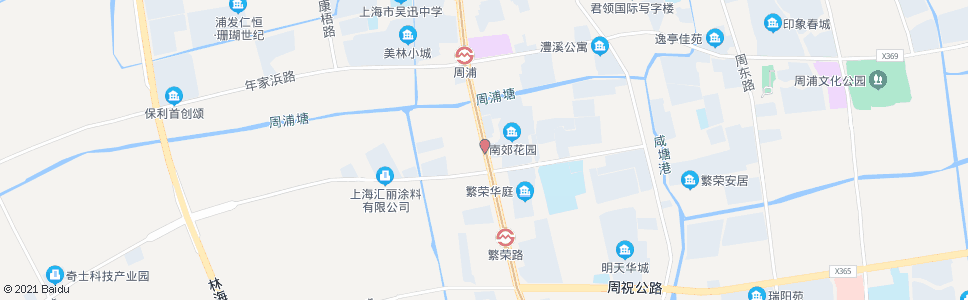 上海沪南公路横桥路_公交站地图_上海公交_妙搜公交查询2024