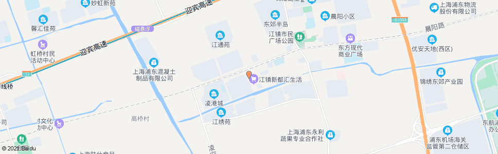 上海晨阳西路江晖路_公交站地图_上海公交_妙搜公交查询2024