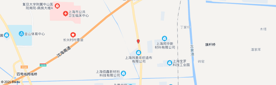 上海亭卫公路山丰路_公交站地图_上海公交_妙搜公交查询2024