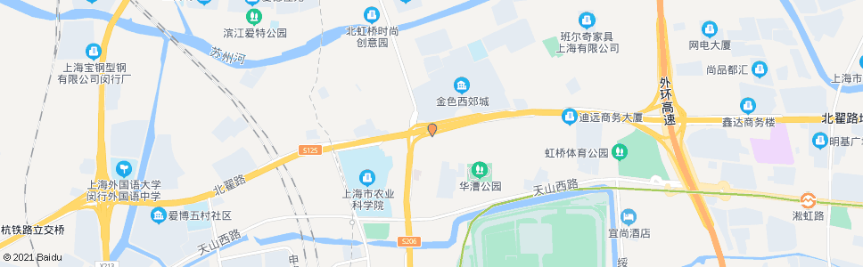 上海丰庄西路清峪路(招呼站)_公交站地图_上海公交_妙搜公交查询2024