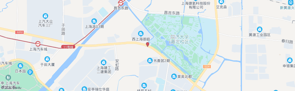上海曹安公路23号桥_公交站地图_上海公交_妙搜公交查询2024
