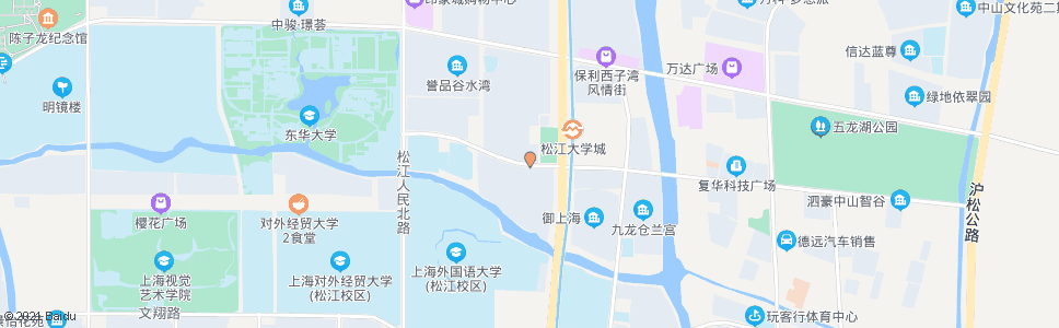 上海梅家浜路嘉松公路_公交站地图_上海公交_妙搜公交查询2024