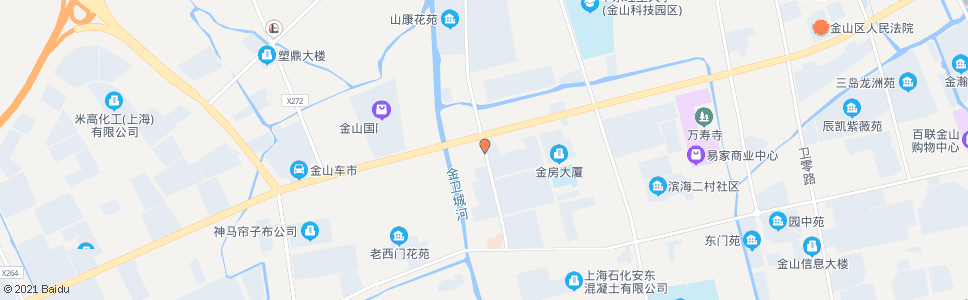 上海西静路金山大道_公交站地图_上海公交_妙搜公交查询2024