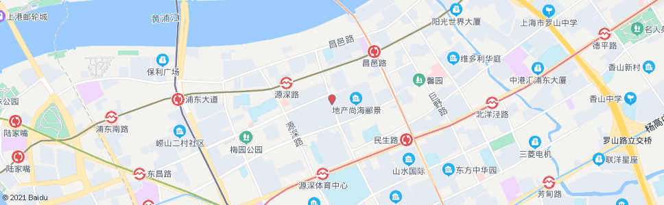 上海桃林路乳山路_公交站地图_上海公交_妙搜公交查询2024