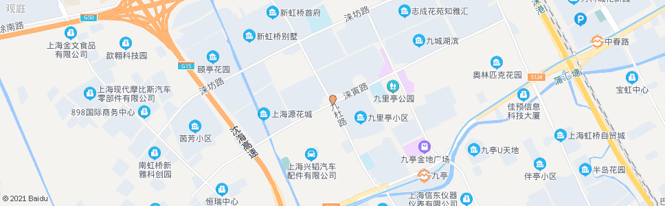 上海九杜路涞寅路_公交站地图_上海公交_妙搜公交查询2024