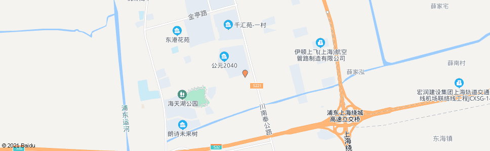 上海卫亭路川南奉公路_公交站地图_上海公交_妙搜公交查询2024