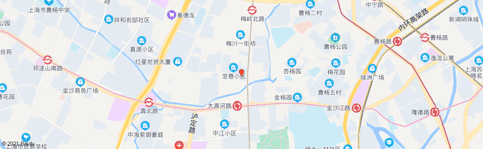 上海大渡河路怒江北路_公交站地图_上海公交_妙搜公交查询2024