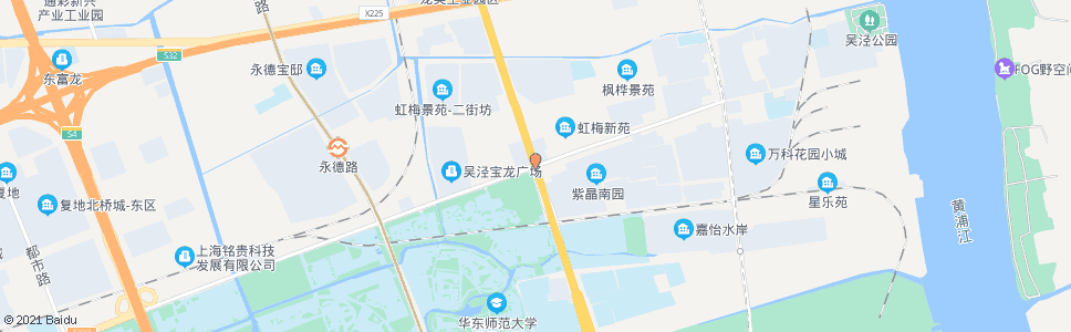 上海虹梅南路剑川路(临时站)_公交站地图_上海公交_妙搜公交查询2024