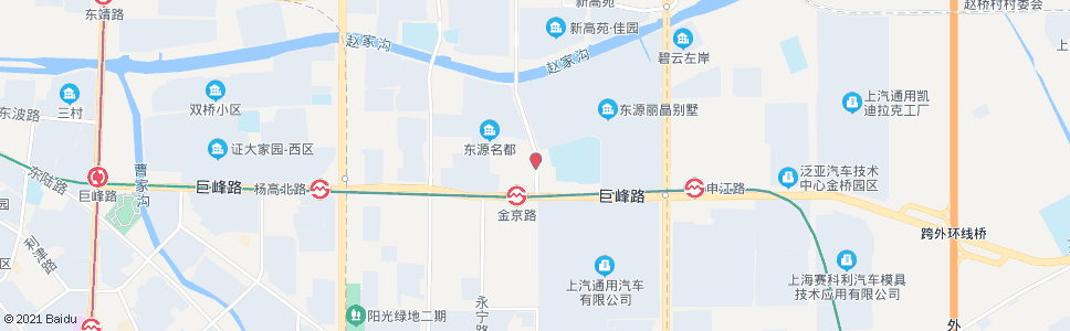 上海金京路源华路_公交站地图_上海公交_妙搜公交查询2024