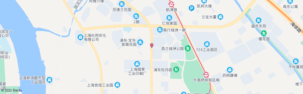 上海张杨北路行南路_公交站地图_上海公交_妙搜公交查询2024