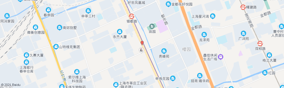 上海沪闵路金都路_公交站地图_上海公交_妙搜公交查询2024