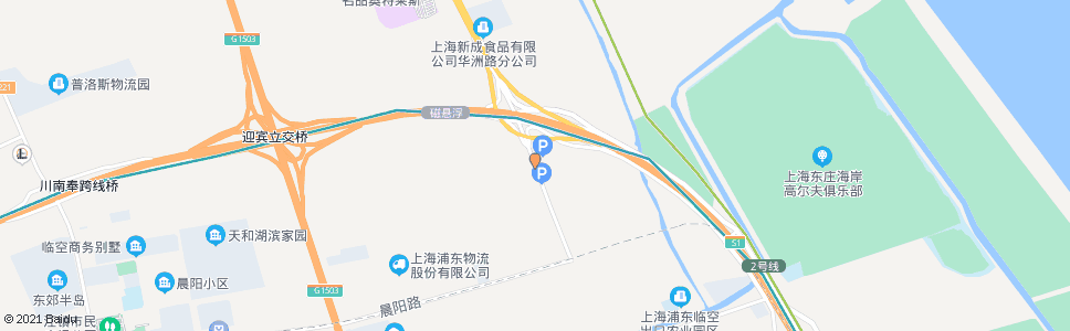 上海华洲路迎宾大道_公交站地图_上海公交_妙搜公交查询2024