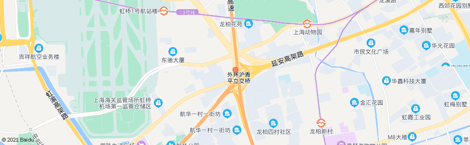 上海沪青平公路外环高速公路_公交站地图_上海公交_妙搜公交查询2024