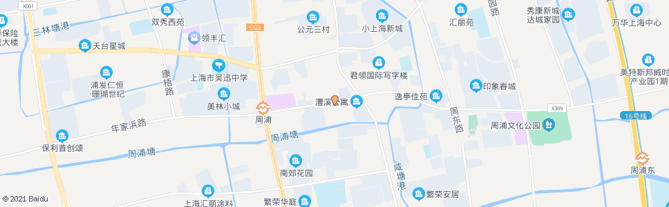 上海年家浜路康沈路(周浦镇政府)_公交站地图_上海公交_妙搜公交查询2024