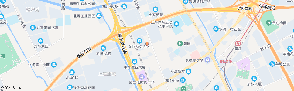 上海西环路莘谭路(招呼站)_公交站地图_上海公交_妙搜公交查询2024