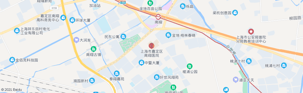 上海银翔路众仁路(南翔医院)_公交站地图_上海公交_妙搜公交查询2024