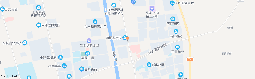 上海金钱公路沿港河路_公交站地图_上海公交_妙搜公交查询2024