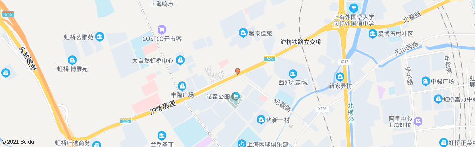 上海纪翟路北青公路_公交站地图_上海公交_妙搜公交查询2024