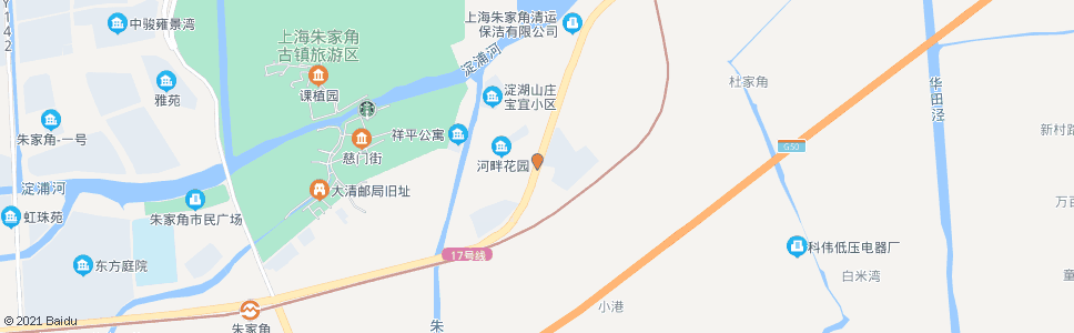 上海祥凝浜路沪青平公路(东大门)_公交站地图_上海公交_妙搜公交查询2024