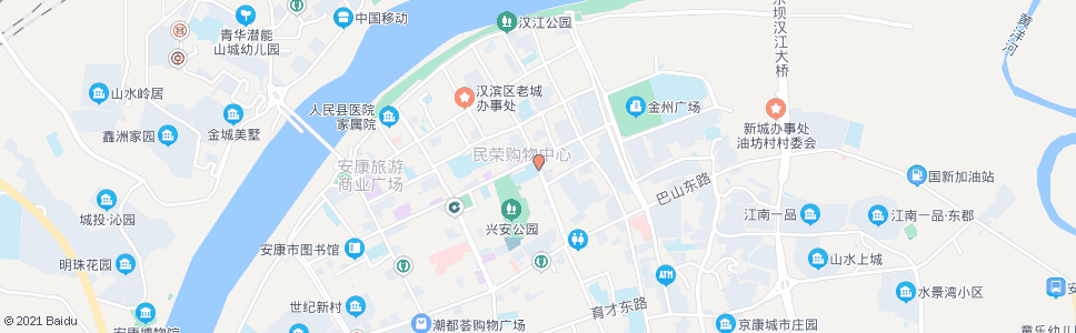 安康解放路_公交站地图_安康公交_妙搜公交查询2024