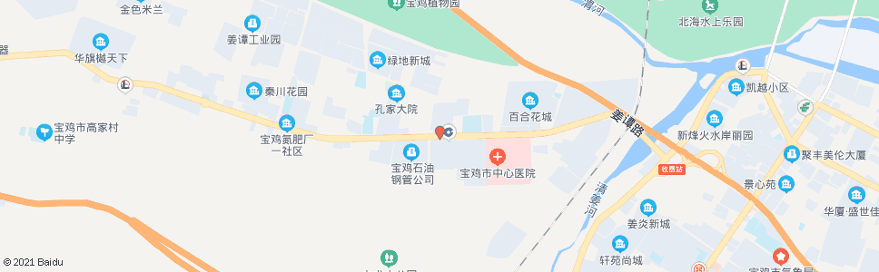 宝鸡钢管厂_公交站地图_宝鸡公交_妙搜公交查询2025