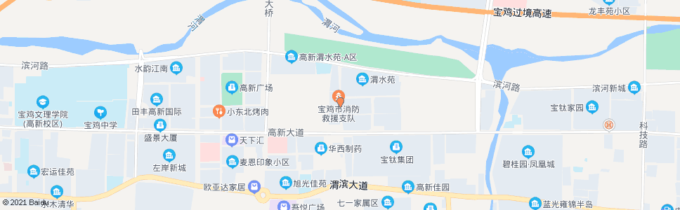 宝鸡高新家居建材城_公交站地图_宝鸡公交_妙搜公交查询2024