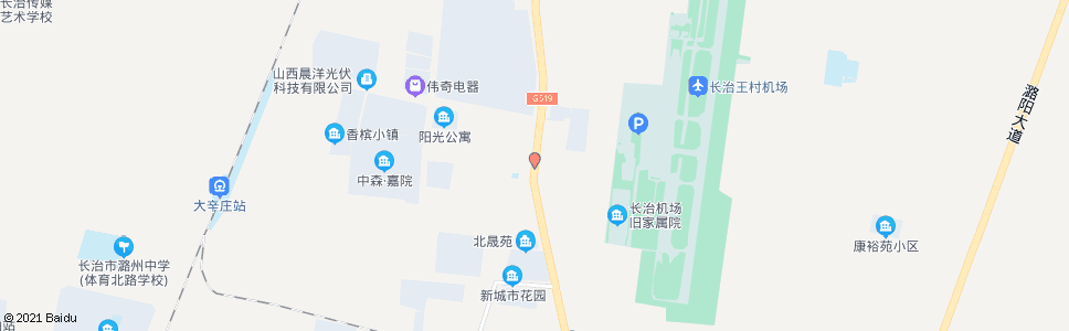 长治小辛庄_公交站地图_长治公交_妙搜公交查询2024