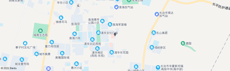 长治淮海医院_公交站地图_长治公交_妙搜公交查询2024