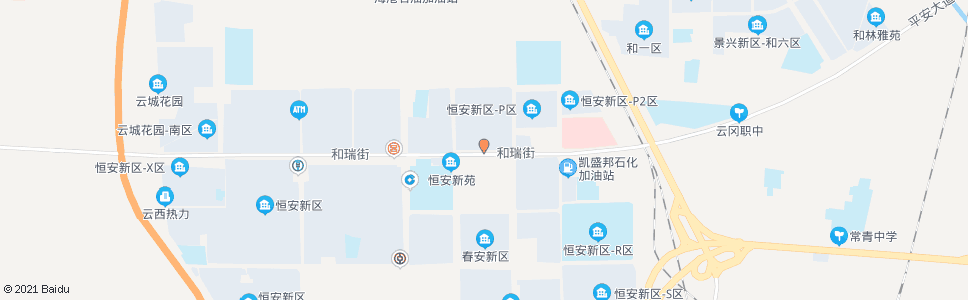 大同安福里东小区南门(M区南门)_公交站地图_大同公交_妙搜公交查询2024