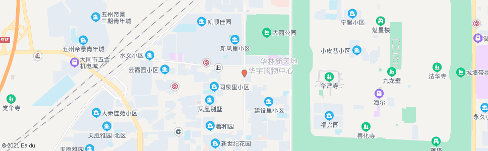 大同云中路清远西街口_公交站地图_大同公交_妙搜公交查询2024