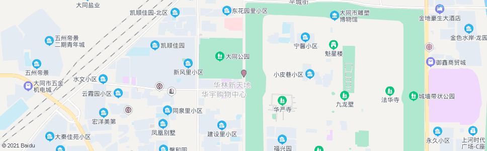 大同魏都大道清远街口_公交站地图_大同公交_妙搜公交查询2024