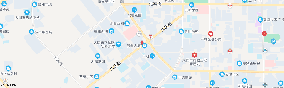 大同北方家园_公交站地图_大同公交_妙搜公交查询2024